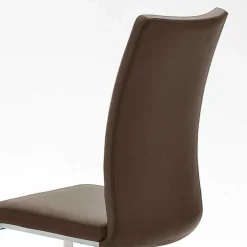 Freischwinger Emrucon Lederstühle|Freischwinger