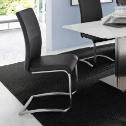 Outlet Freischwinger Leregan Polsterstühle|Lederstühle