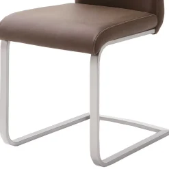 New Freischwinger Set Mady Lederstühle|Freischwinger