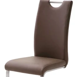 New Freischwinger Set Mady Lederstühle|Freischwinger