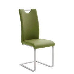 Discount Freischwingerstuhl Galini Lederstühle|Polsterstühle