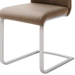 Clearance Freischwingerstuhl Karim Lederstühle|Freischwinger