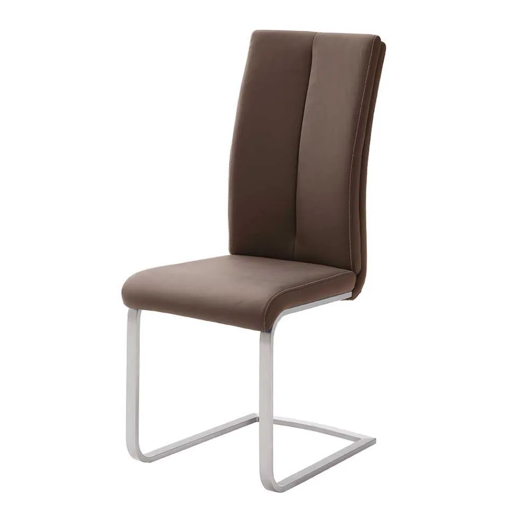 Sale Freischwingerstuhl Set Finlay Lederstühle|Freischwinger