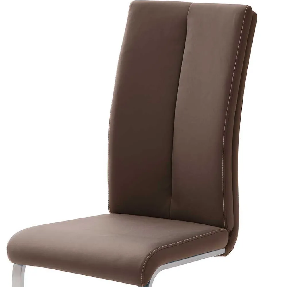 Sale Freischwingerstuhl Set Finlay Lederstühle|Freischwinger