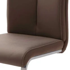 Sale Freischwingerstuhl Set Finlay Lederstühle|Freischwinger