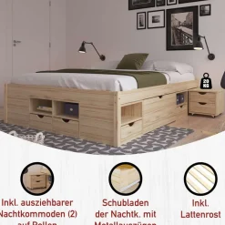 New Funktionsbett Wyola Komfortbetten|Jugendbetten
