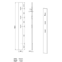 Hot Garderobe Flur Flakes Garderobensets