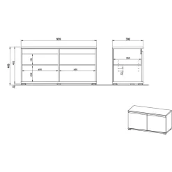 Garderoben Set Sveralda*Pharao24 Clearance
