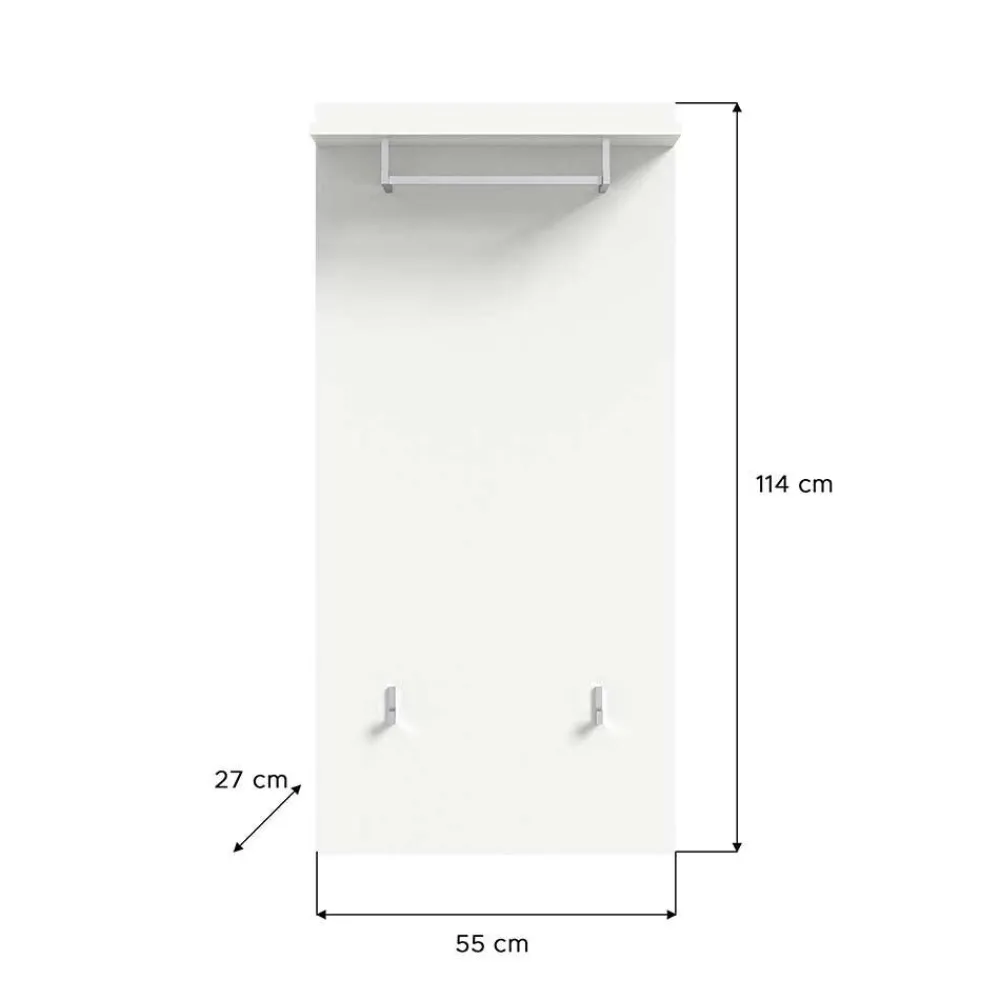 Outlet Garderobenpaneel Ampiano Wandgarderoben|Garderoben Paneele