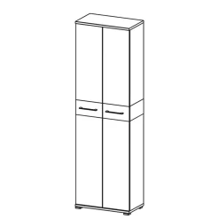 Garderobenschrank Crimera*Pharao24 Best