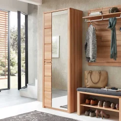 Outlet Garderobenschrank Donnira Massivholz Schränke|Dielenschränke