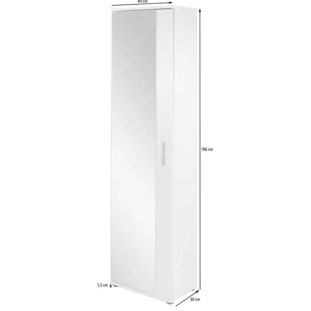 Outlet Garderobenschrank Mazira Dielenschränke