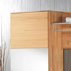 Discount Garderobenschrank Meryno Massivholzmöbel|Massivholz Schränke