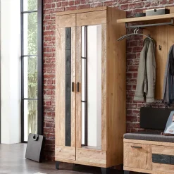 Hot Garderobenschrank Vinena Massivholzmöbel|Dielenschränke