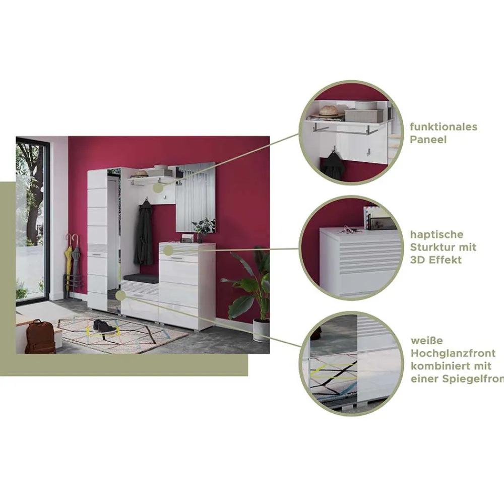 Sale Garderobenschuhschrank Patros Schuhschränke