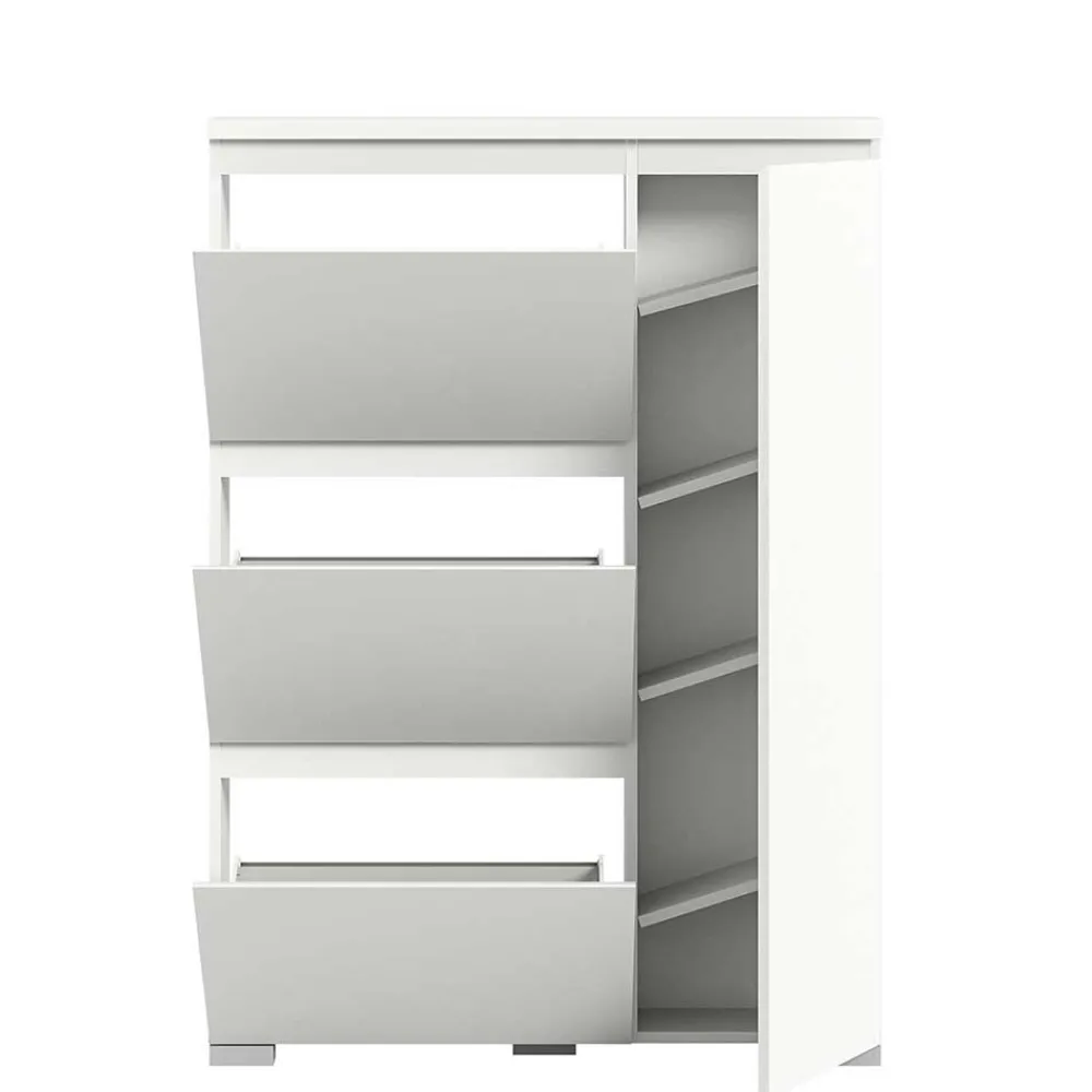 Hot Garderobenschuhschrank weiß Filicudio Schuhschränke