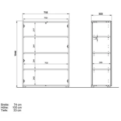 Outlet Garderobenset Arturo Garderobensets