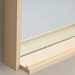 Outlet Garderobenspiegel mit Ablage Erulina Wandspiegel|Schlafzimmerspiegel