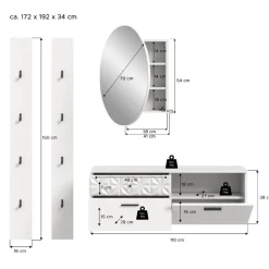 New Garderobeset Meteora Garderobensets
