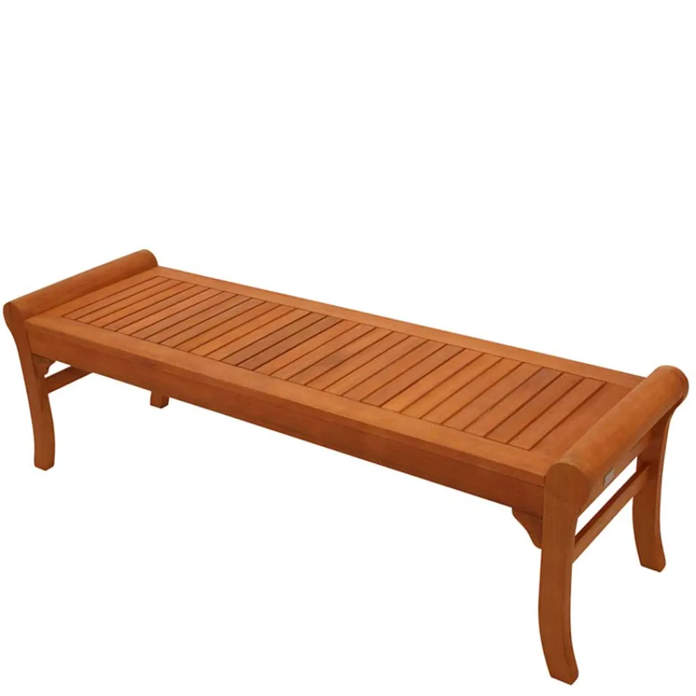 New Gartenbank massiv Maudez Gartenmöbel|Küchenbank