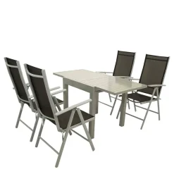 Discount Gartenessgruppe wetterfest Lamon Gartenmöbel|Sitzgruppen