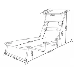 Best Gartenliege Emini Gartenmöbel|Liegen