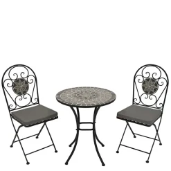 Hot Gartenmöbelset mit Tisch Erlin Gartenmöbel|Sitzgruppen