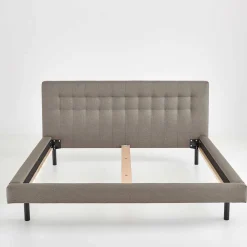 Gepolstertes Bett Hellbraun Olmidava*Pharao24 Hot