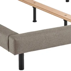 Gepolstertes Bett Hellbraun Olmidava*Pharao24 Hot