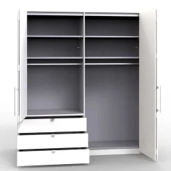 Geräumiger Schlafzimmerschrank Invelita*Pharao24 Clearance