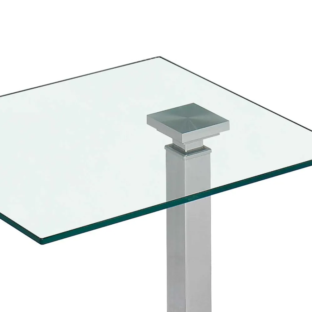 New Glas Beistelltisch Hataia Wohnzimmertisch|Glastische