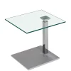 New Glas Beistelltisch Zandrada Wohnzimmertisch|Glastische
