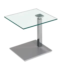 New Glas Beistelltisch Zandrada Wohnzimmertisch|Glastische