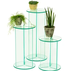 Discount Glas Blumenständer Chaplin Beistelltische|Telefontische