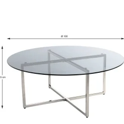 Glas Tisch Salva*Pharao24 Outlet