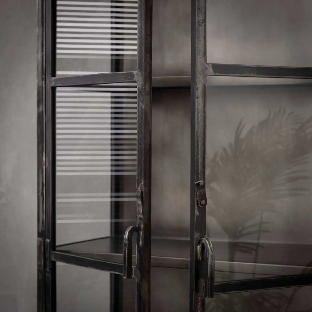 Glasvitrine Feliz Wohnzimmerschrank|Vitrinenschrank