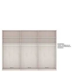 Gleittürenschrank ohne Spiegel Tudana*Pharao24 Online