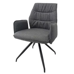 New Graue Armlehner Born Armlehnstühle