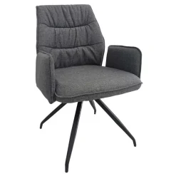 New Graue Armlehner Born Armlehnstühle