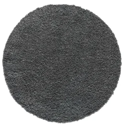 Grauer Hochflor Teppich Fachet*Pharao24 Outlet