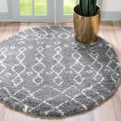 Grauer Hochflor Teppich Jeys*Pharao24 Discount