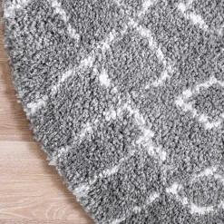 Grauer Hochflor Teppich Jeys*Pharao24 Discount