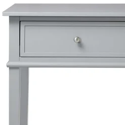 Clearance Grauer Konsolen Tisch Audra Wohnzimmertisch|Konsolentische