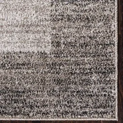 Outlet Grauer Kurzflor Teppich Grandios Teppiche