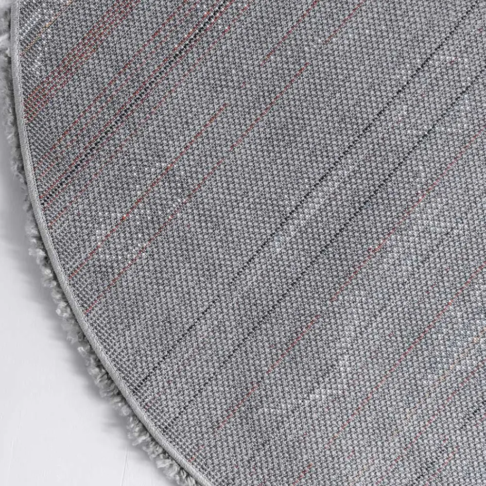 Clearance Grauer Langflor Teppich Cusira Teppiche