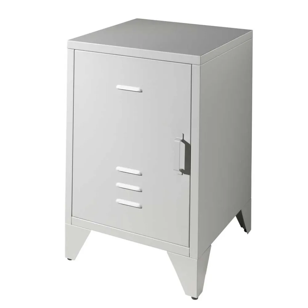 Hot Grauer Nachtschrank Santobal Nachtkommoden|Nachttisch