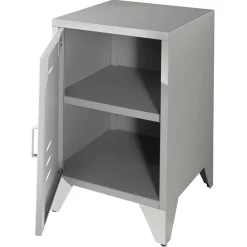 Hot Grauer Nachtschrank Santobal Nachtkommoden|Nachttisch