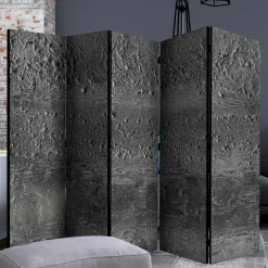 Grauer Paravent Liarisa Paravents|Raumteiler