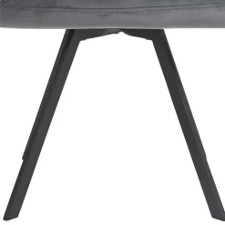 Grauer Samt Stuhl Trees*Pharao24 Clearance