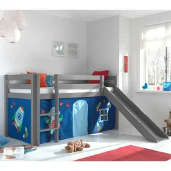 Graues Kinderzimmer Bett Lilano*Pharao24 Discount